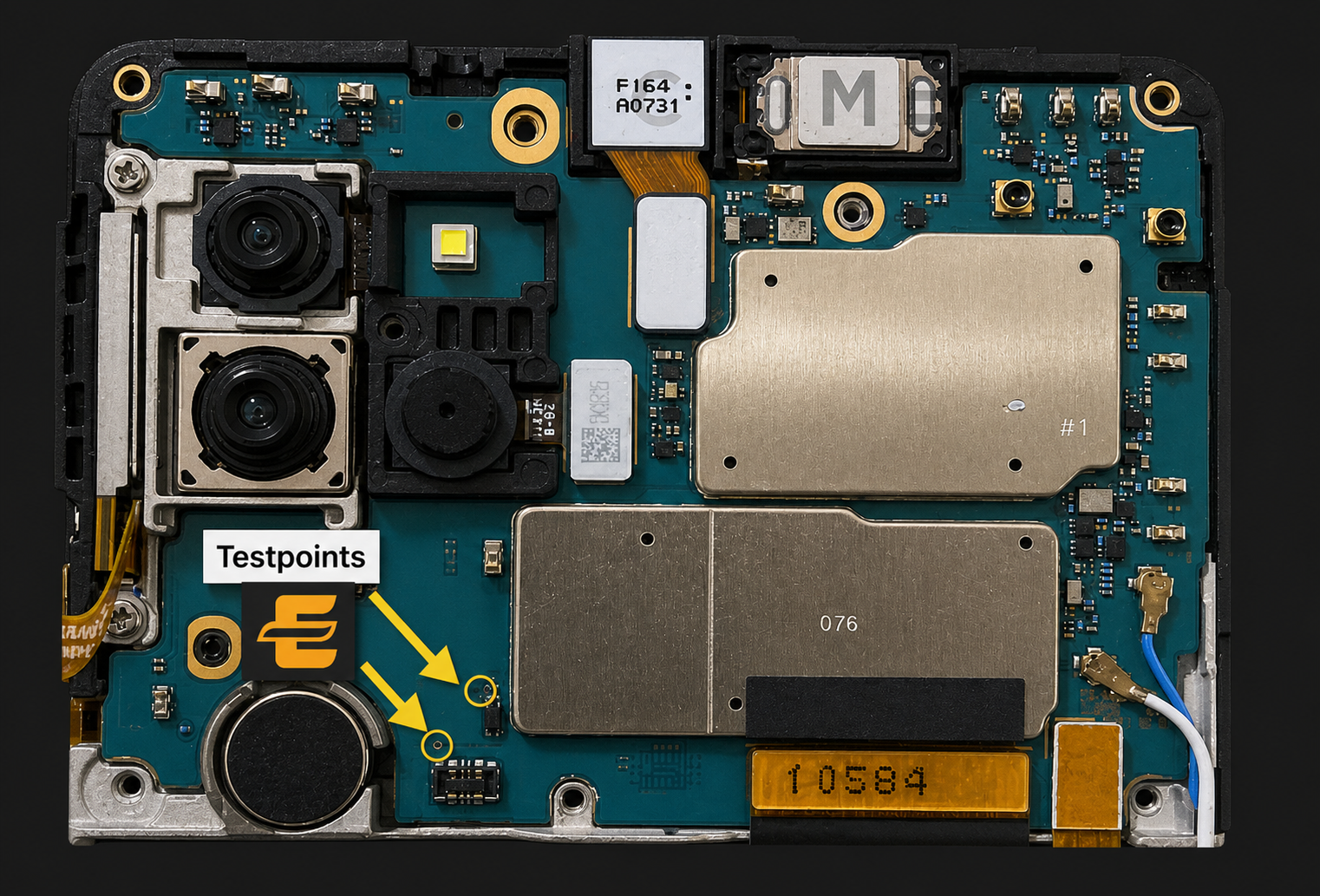 Samsung Galaxy A42 5G models    SM-A4260      SM-A426U Test Point