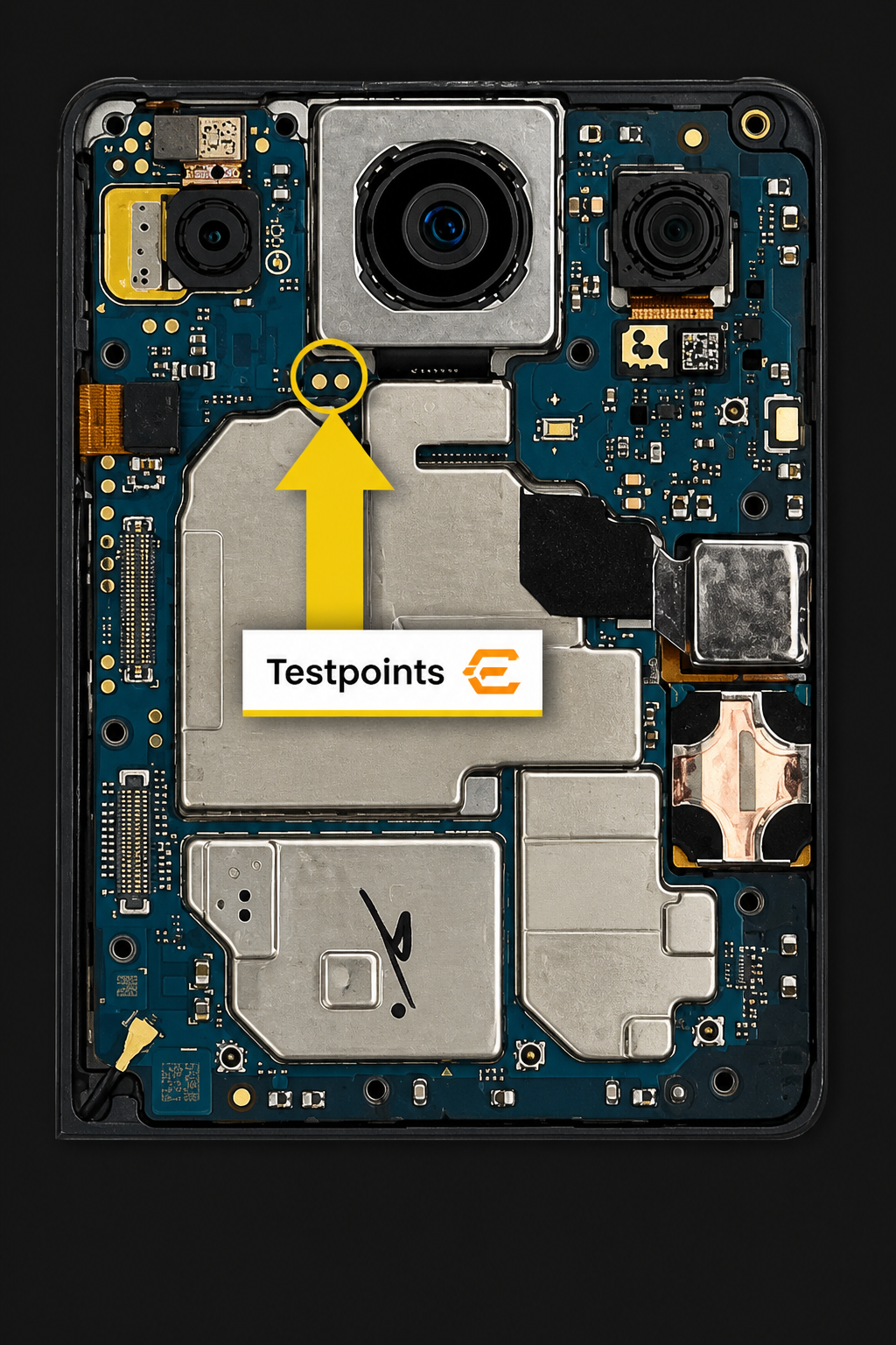Samsung Galaxy C55 5G models  SM-C5560 Test Point
