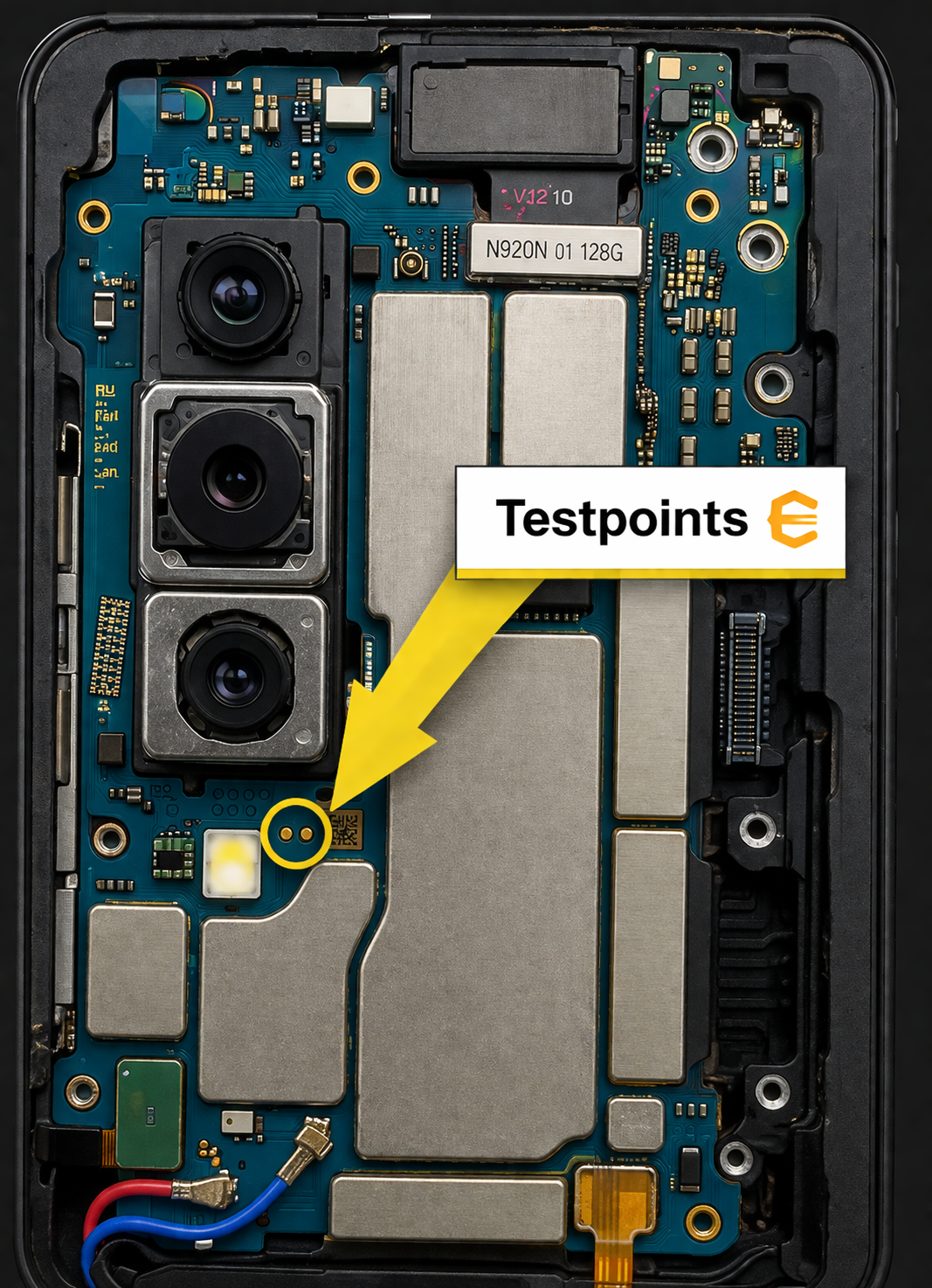 Samsung Galaxy Fold models   SM-F9000   SM-F900F   SM-F900N   SM-F900U   SM-F900U1   SM-F900W Test Point