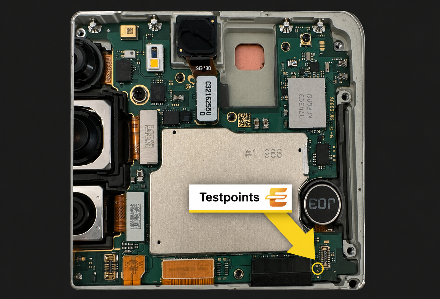 Samsung Galaxy S21 FE 5G models   SM-G9900 Test Point