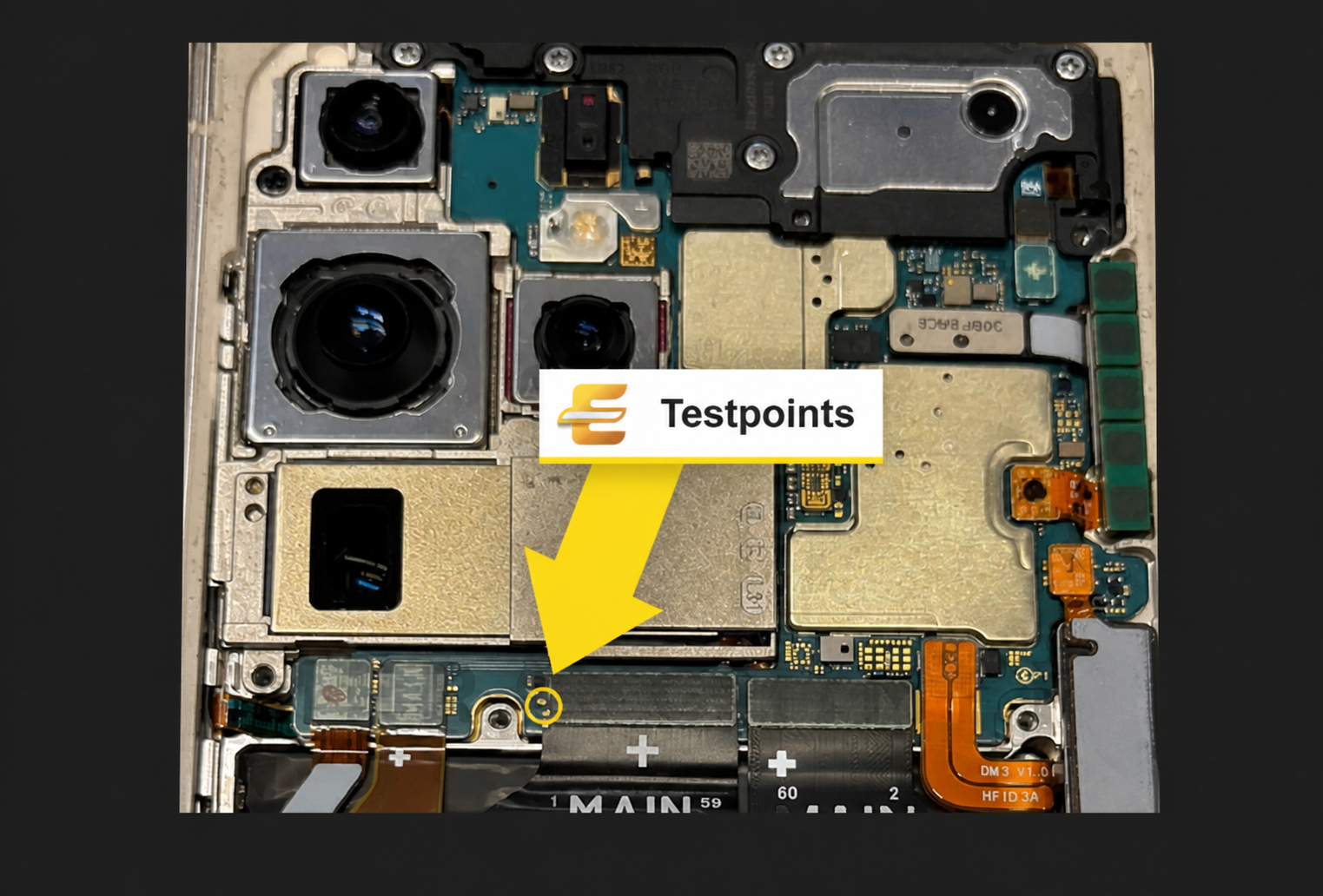 Samsung Galaxy S23 Ultra 5G Test Point