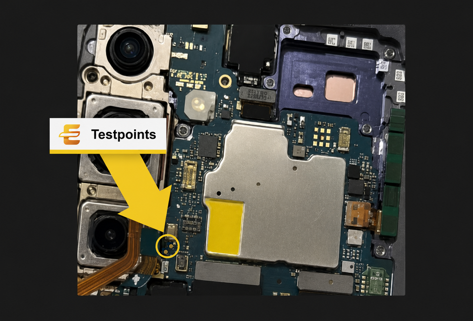 Samsung Galaxy S24 models   SM-S921U Test Point