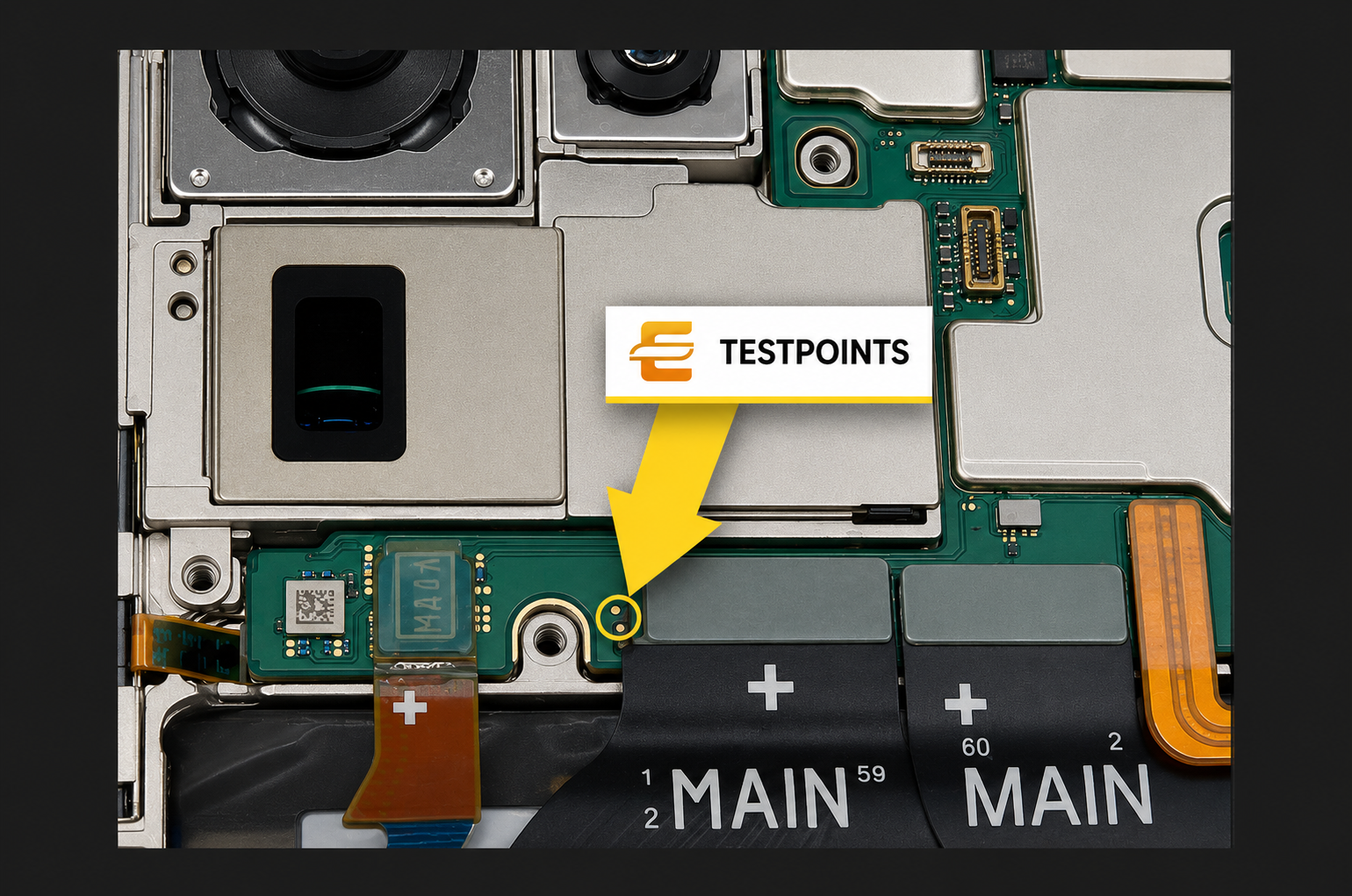 Samsung Galaxy S23 Ultra 5G models   SM-S918N Test Point