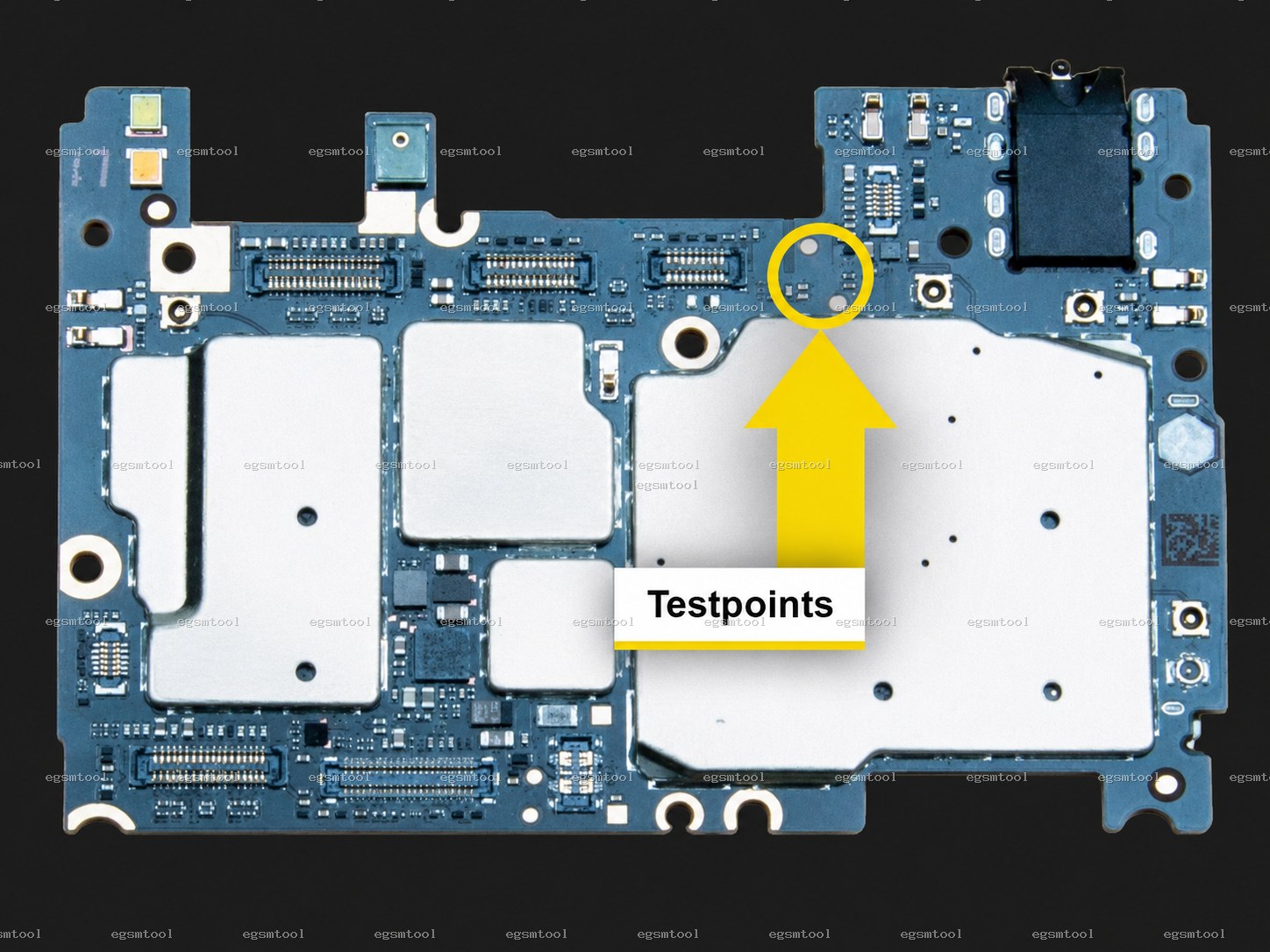 Xiaomi Xiaomi Mi 4c test point diagram — EDL ISP BROM pinout